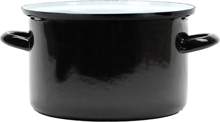 Olla esmaltada BELIS Standard 22 cm, 4,5 l con tapa
