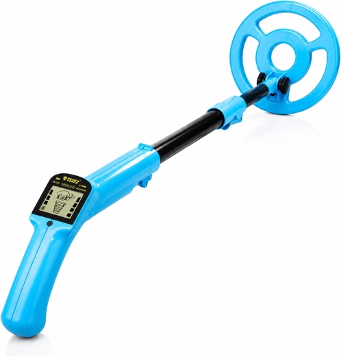 Detector de metales infantil Renew Force con pantalla LCD azul