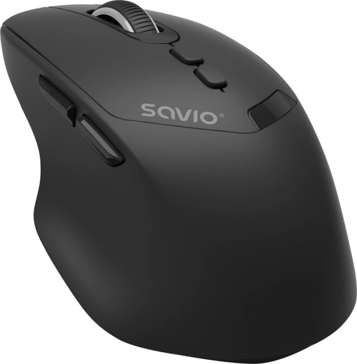 Ergonomía, botones silenciosos y precisión de 2000 DPI