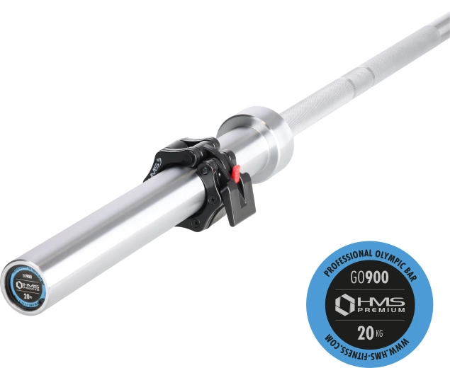Barra olímpica HMS Premium GO900 220 cm, diámetro 50 mm