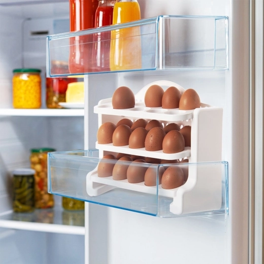 Organización perfecta en el frigorífico y en la puerta