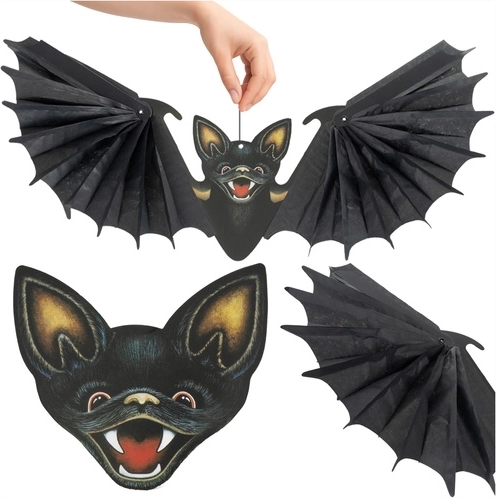 Decoración colgante de Halloween murciélago Ruhhy 60 cm - 1 pieza