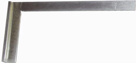 Escuadra con tope 250 × 125 mm, galvanizada
