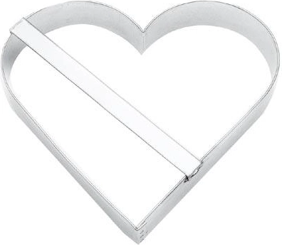 Cortador para galletas de jengibre en forma de corazón