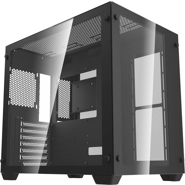 Caja de ordenador Darkflash negra
