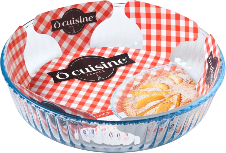 Molde de vidrio para tarta Pyrex de 2,1 l