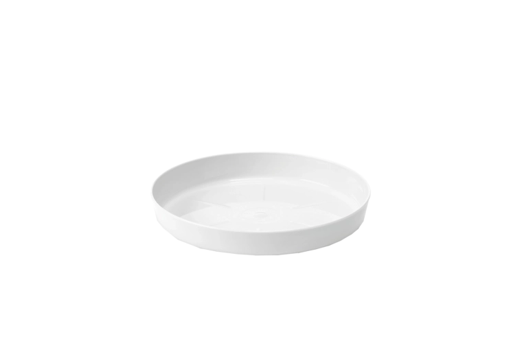 Plato blanco para maceta Lamela n.º 2