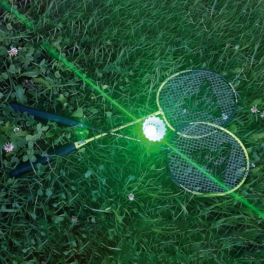 Talbot-Torro Magic Night volantes LED para bádminton 3 uds