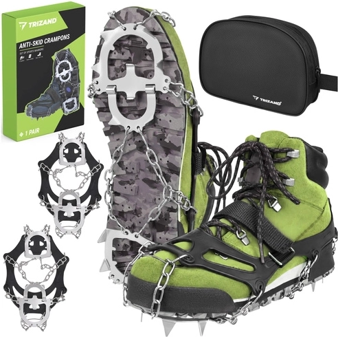 Crampones de senderismo para calzado Trizand talla L