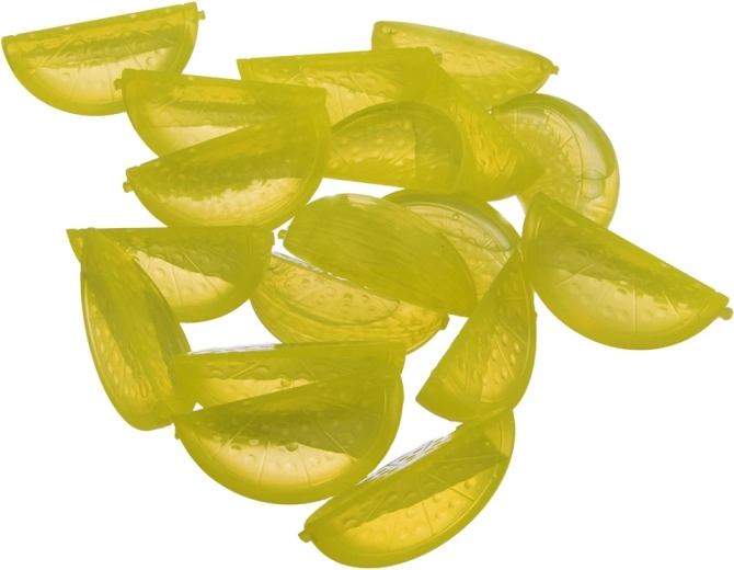 Cubitos de hielo reutilizables con forma de limón - 20 unidades