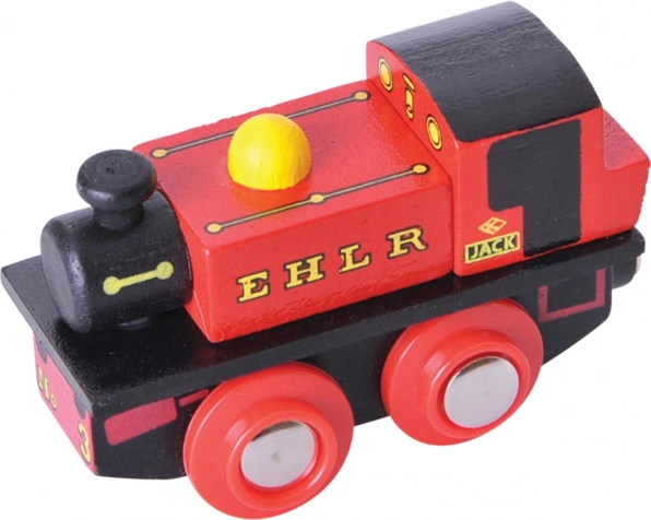 Réplica de madera de la locomotora Jack Bigjigs Rail
