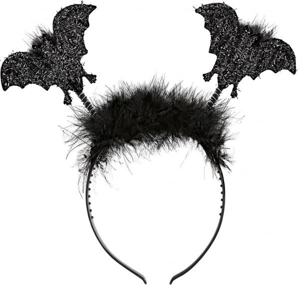 Diadema con murciélagos