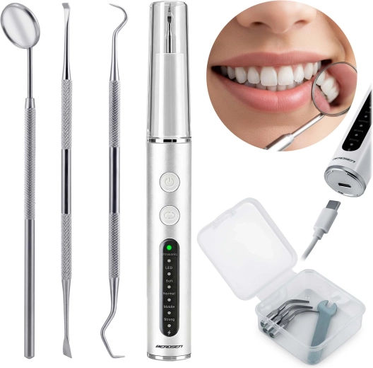Escalador ultrasónico dental con 4 modos y LED BERDSEN BD-251