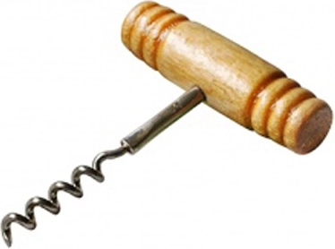 Sacacorchos para vino con mango de madera TORO