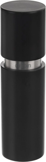 Molino de especias de madera de árbol del caucho Black 15,5 cm