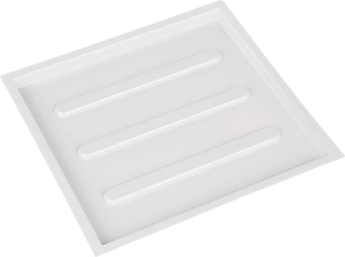 Metpol bandeja de escurrido blanca 28 × 26 cm para escurreplatos