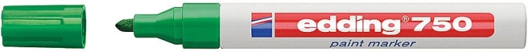 Rotulador de pintura verde Edding 750