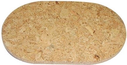 Manteles individuales ovalados de corcho 29 × 19 cm, juego de 6 unidades