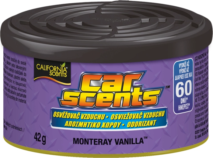 Ambientador para coche CALIFORNIA SCENTS Monterey Vanilla