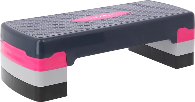 Step de aeróbic HMS AS002 rosa-gris