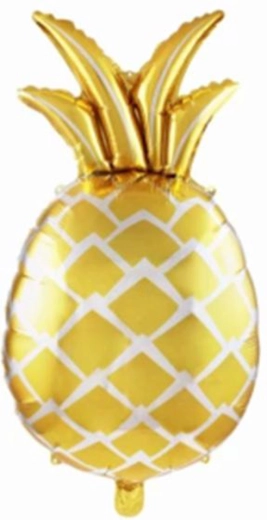 Globo de foil Toro piña 80 cm