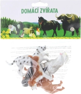 Animales de plástico – perros, set de 5 uds