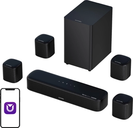 Barra de sonido con subwoofer ULTIMEA Aura A60 con Dolby Atmos 7.1