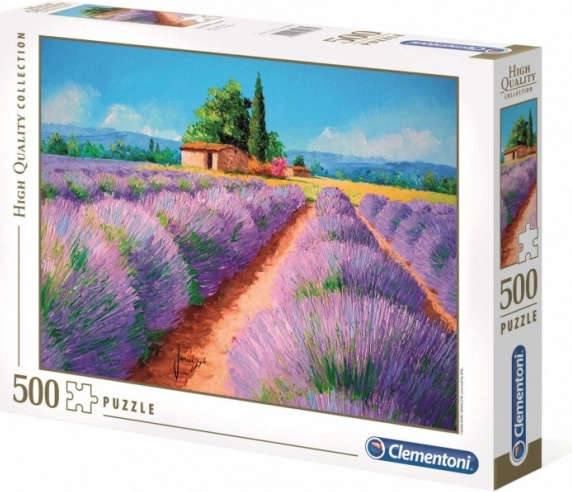 Puzzle Clementoni Aroma de lavanda 500 piezas
