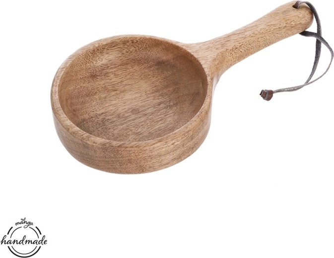 Cuenco de servir de madera de mango 13 cm