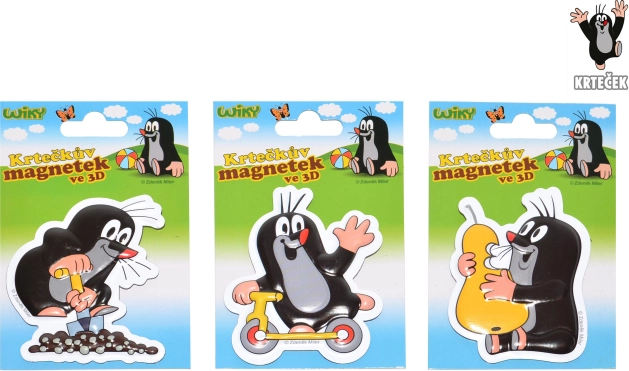 Imán 3D Topo (Krtek)