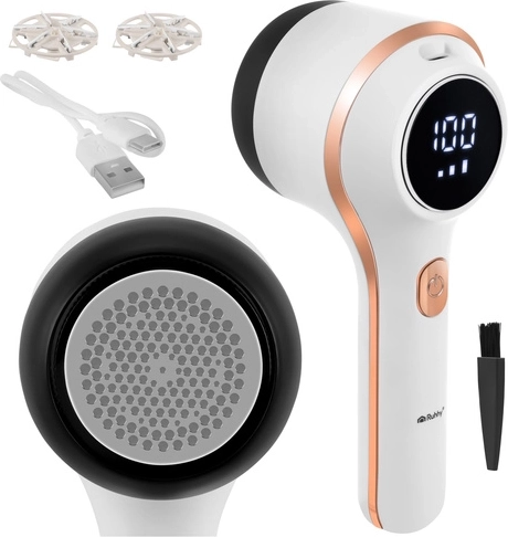Quitapelusas inalámbrico RUHHY con LCD, 6 cuchillas y USB‑C