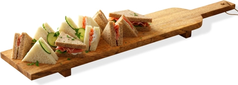 Tabla de servir de madera 68 × 12,5 cm