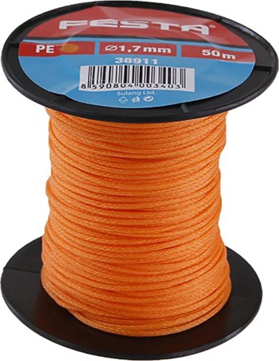 Cordel de albañil FESTA 1,7 mm × 50 m, polietileno