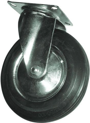 Rueda giratoria de 200 mm, capacidad de carga de 120 kg