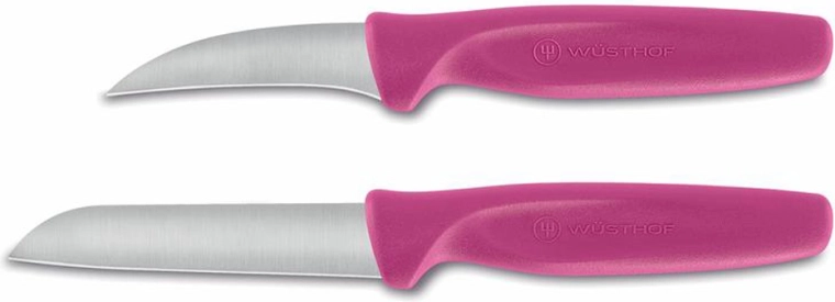 Set de cuchillos para verduras Wüsthof, 2 piezas, rosa