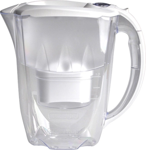 Jarra filtrante Amethyst 2,8 l + 3× cartucho filtrante B100-25, blanca