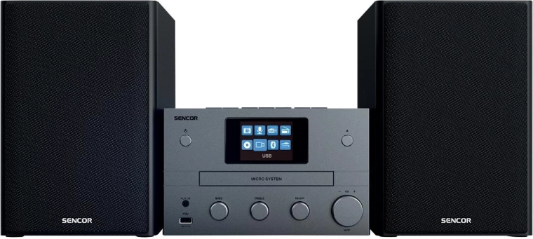 Microcadena Sencor con Wi-Fi, DAB+ y CD