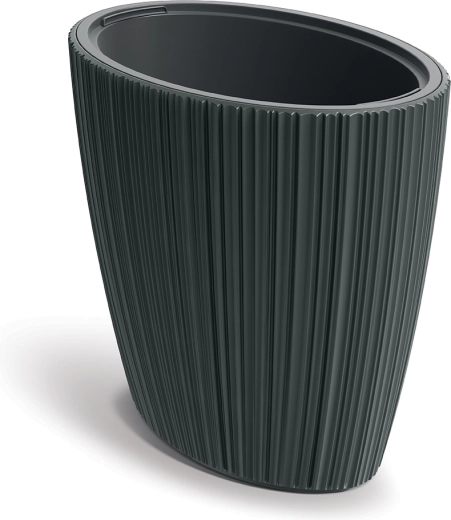Macetero Oro gris oscuro 59,5 cm