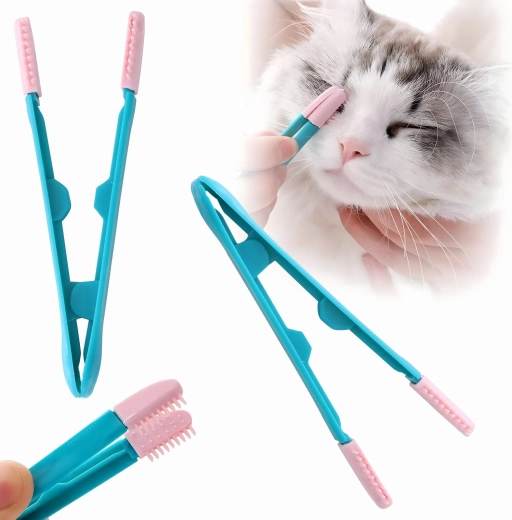 Peine para limpiar el contorno de los ojos para perros y gatos