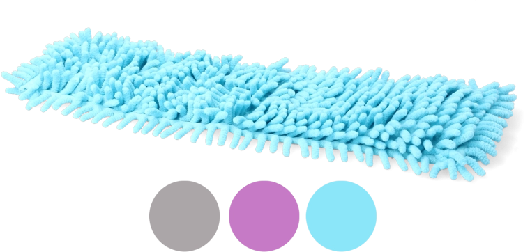 Recambio de fibra chenille para mopa plana 40 × 12 cm
