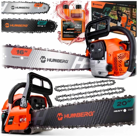 Motosierra de gasolina Humberg HM-660 para madera 16/20"