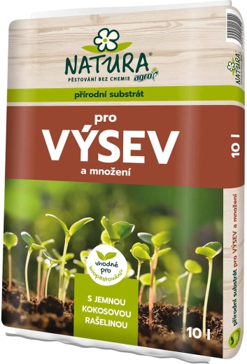 NATURA sustrato para siembra y propagación 10 l