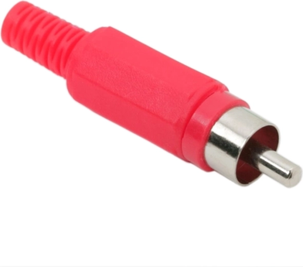 Conector RCA con protección contra roturas