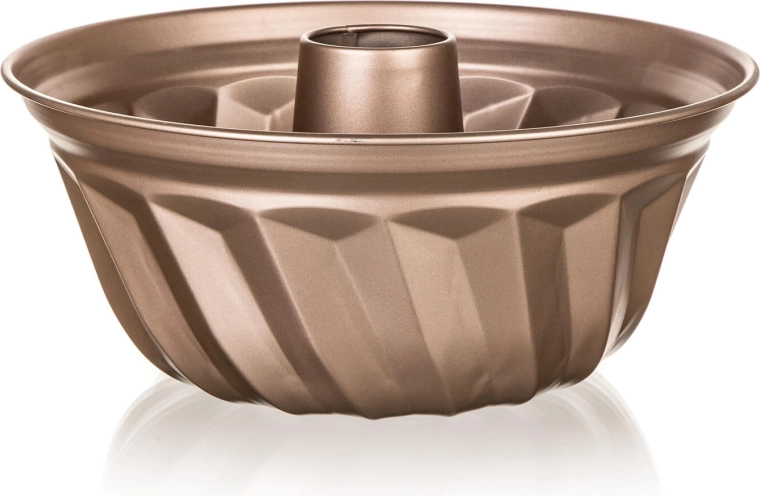 Molde para bizcocho tipo bundt Culinaria Gold 25 cm con revestimiento antiadherente