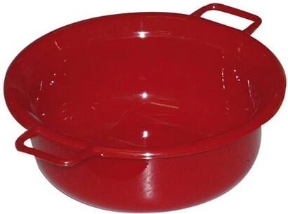 Cuenco de plástico con asas 14 cm, mezcla de colores