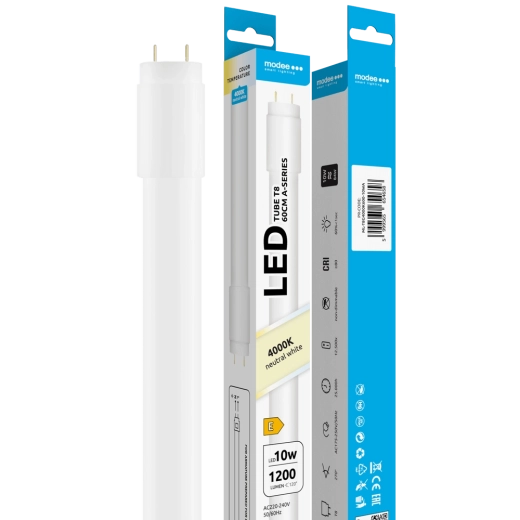 Tubo LED T8 Modee 10 W 1200 lm blanco neutro