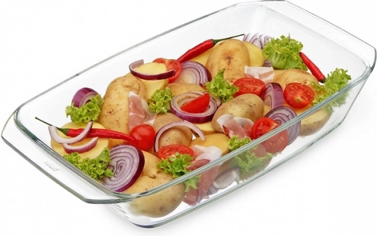 Fuente para horno rectangular de vidrio 1,5 l SIMAX