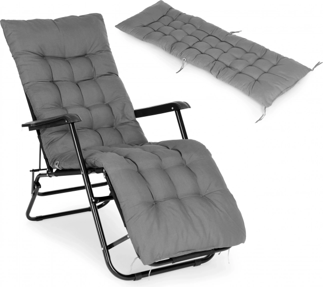 Gran cojín suave para tumbona de jardín MultiGarden 160 cm