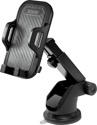 Soporte para coche Savio para teléfono con ventosa y brazo telescópico