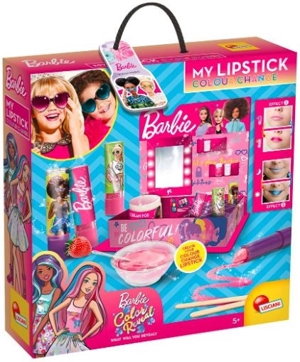Barbie que cambia de color: set para crear brillos de labios